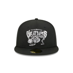 Vancouver Grizzlies 1995-2001 Hardwood Classics Black 59FIFTY Fitted Hat
