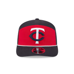 Minnesota Twins Split Panel 9SEVENTY Stretch-Snap Hat