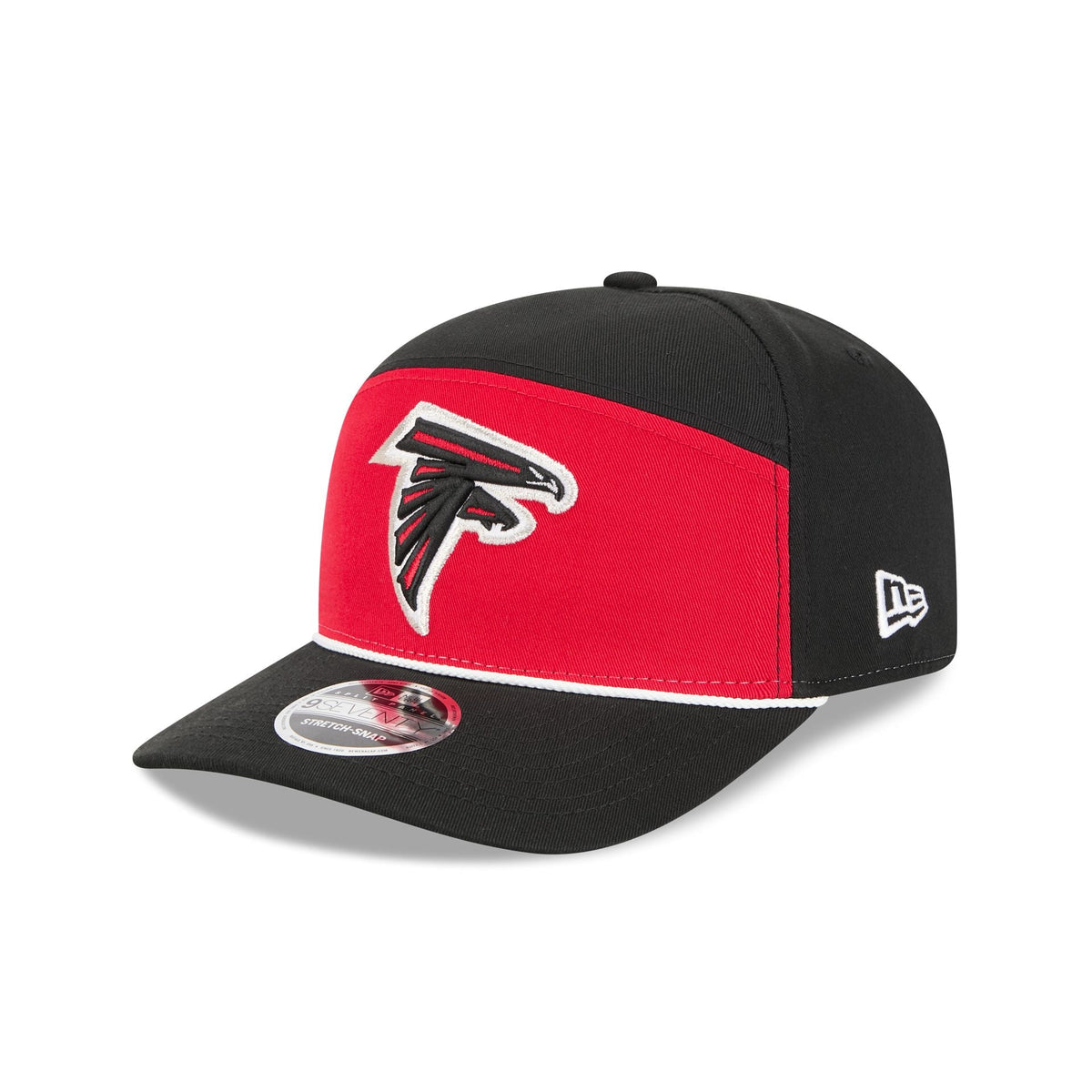 Atlanta Falcons Split Panel 9SEVENTY Stretch-Snap Hat