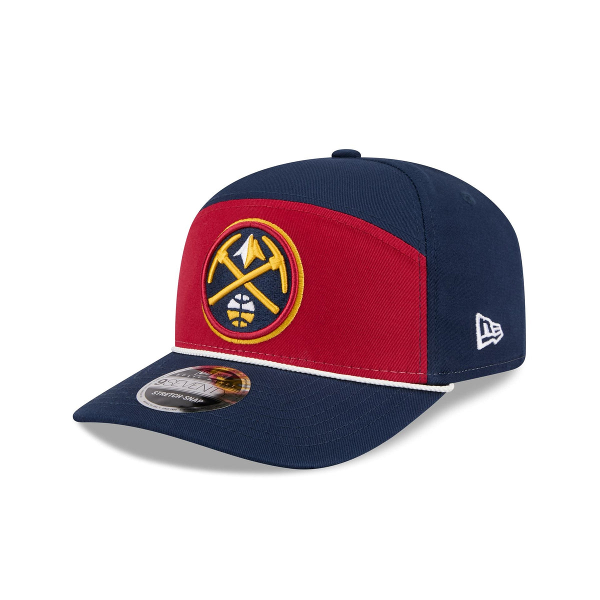 Denver Nuggets Split Panel 9SEVENTY Stretch-Snap Hat