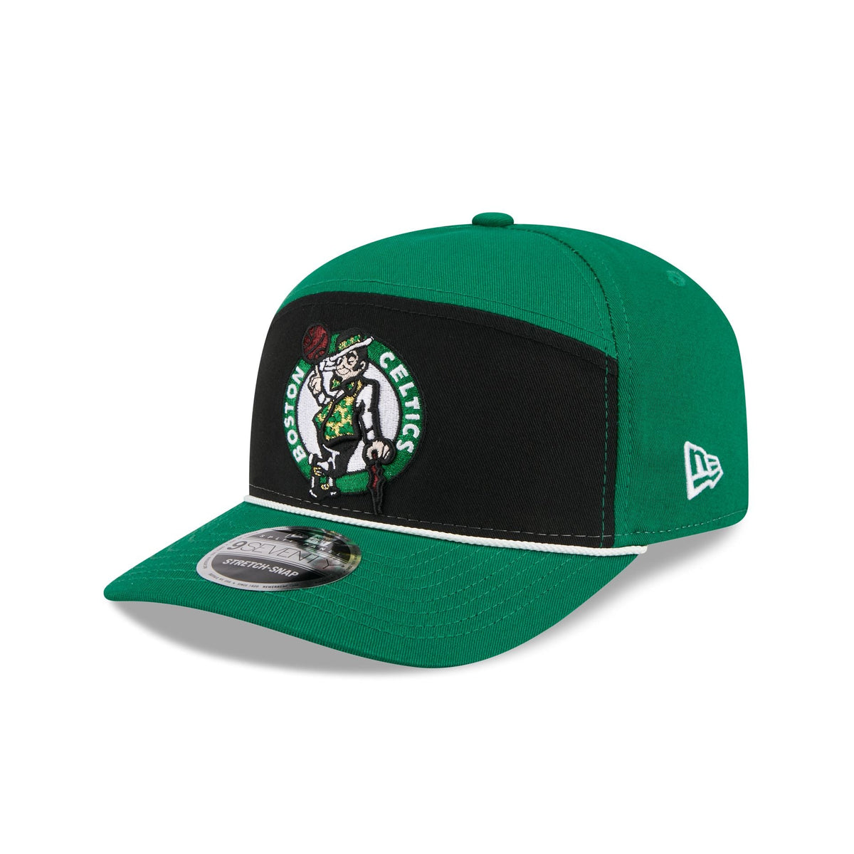 Boston Celtics Split Panel 9SEVENTY Stretch-Snap Hat