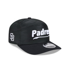 San Diego Padres Black Camo Split Panel 9SEVENTY Stretch-Snap Hat
