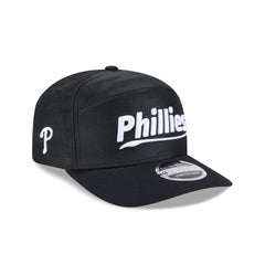 Philadelphia Phillies Black Camo Split Panel 9SEVENTY Stretch-Snap Hat