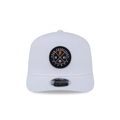San Francisco Giants Circle Logo White Split Panel 9SEVENTY Stretch-Snap Hat