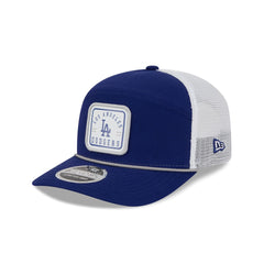 Los Angeles Dodgers Square Patch Split Panel 9SEVENTY Trucker Hat