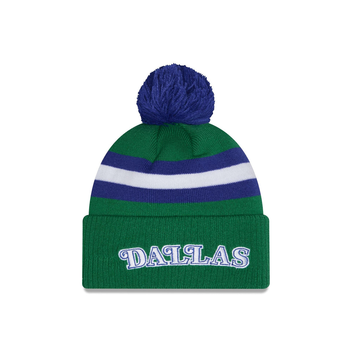 Dallas Mavericks 2025 Classic Edition Pom Knit Hat