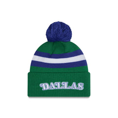 Dallas Mavericks 2025 Classic Edition Pom Knit Hat
