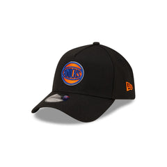 Malbon x New York Knicks Black 9FORTY A-Frame Snapback Hat