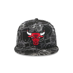 Chicago Bulls Cap Scramble 59FIFTY Fitted Hat