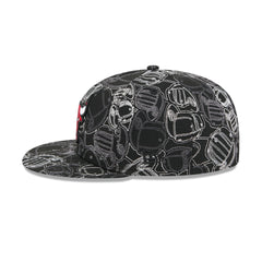 Chicago Bulls Cap Scramble 59FIFTY Fitted Hat