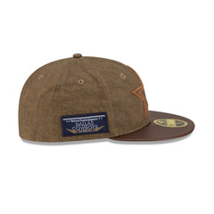 Dallas Cowboys Utility Linen Retro Crown 59FIFTY Fitted Hat