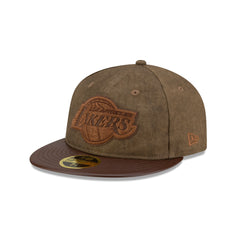 Los Angeles Lakers Utility Linen Retro Crown 59FIFTY Fitted Hat
