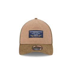 New York Mets Utility Linen 9TWENTY A-Frame Adjustable Hat