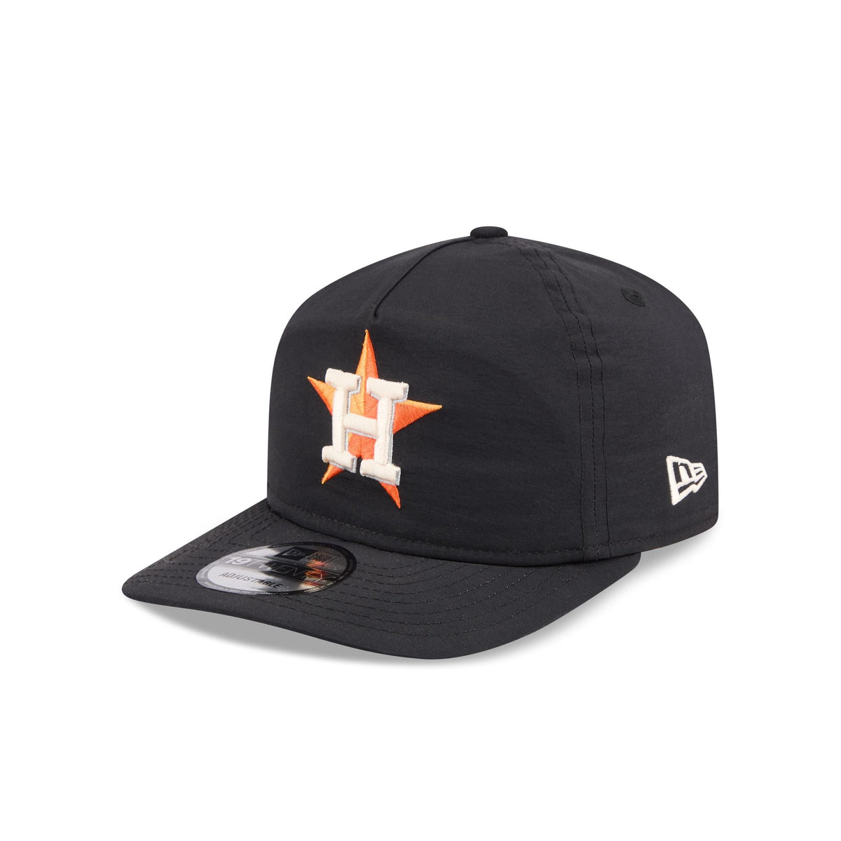 Houston Astros Black Nylon 19TWENTY Snapback Hat