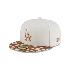 Los Angeles Dodgers Animal Visor 59FIFTY Fitted Hat