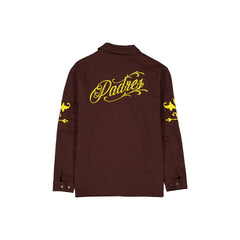 San Diego Padres Script Coaches Jacket