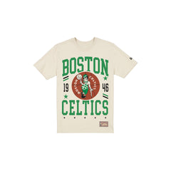Boston Celtics 1968-1977 Hardwood Classics Chrome White T-Shirt