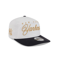 New York Yankees Gold Scripted 19TWENTY Adjustable Hat