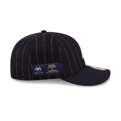 Athletics Pinstripe Merino & Cashmere Moon 59FIFTY Fitted Hat