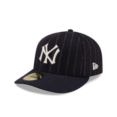 New York Yankees Pinstripe Merino & Cashmere Moon 59FIFTY Fitted Hat