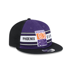 Phoenix Suns Team Stripes Retro Crown 9FIFTY Snapback Hat