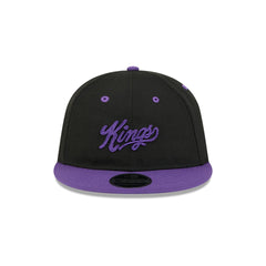 Sacramento Kings Chainstitch Script Retro Crown 9FIFTY Snapback Hat