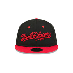 Portland Trail Blazers Chainstitch Script Retro Crown 9FIFTY Snapback Hat