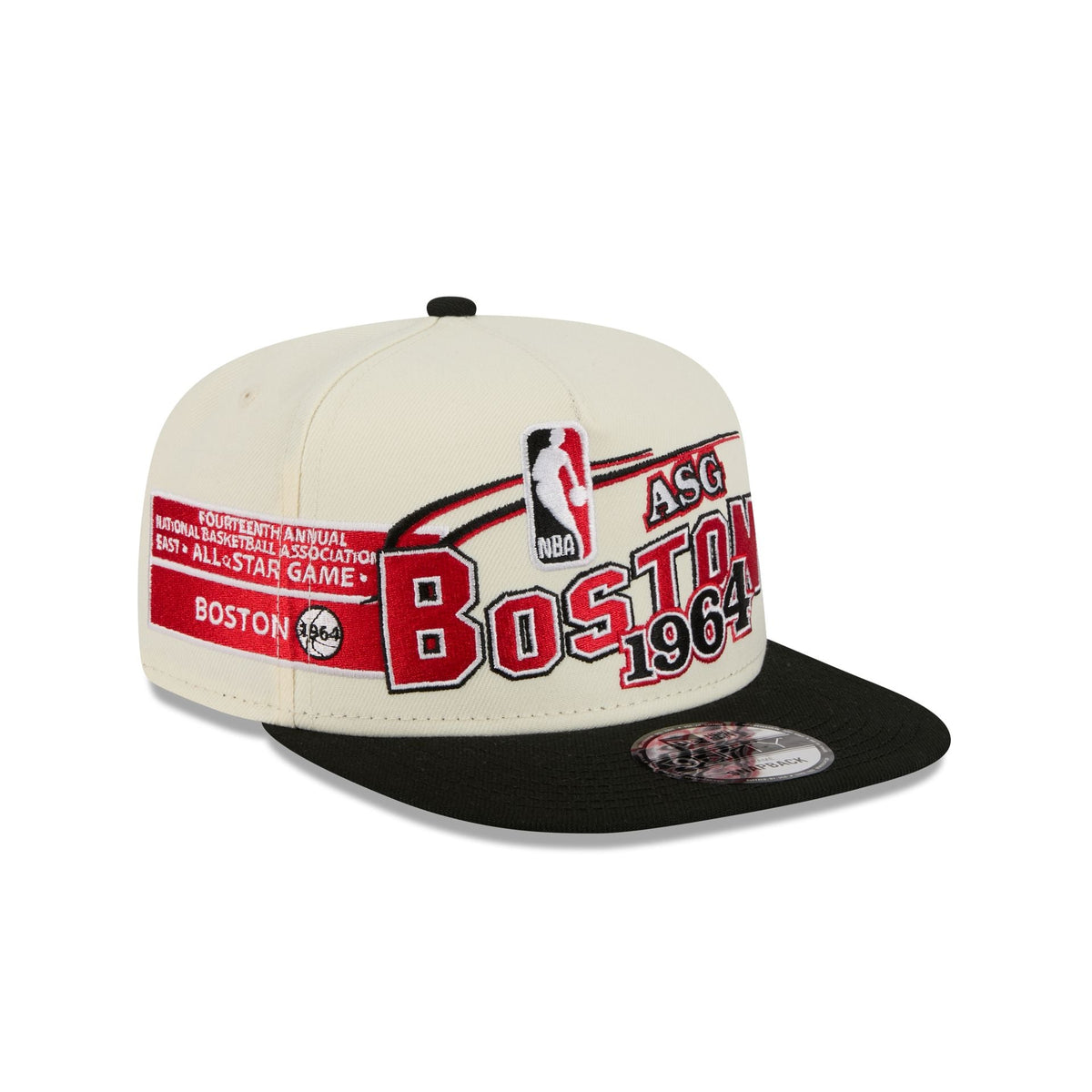 Boston Celtics Hardwood Classics 1964 All-Star Game 9FIFTY A-Frame Snapback Hat