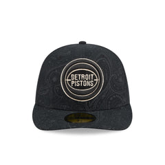 Detroit Pistons Three Looms Brushed Cotton 59FIFTY Fitted Hat