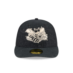 Charlotte Hornets Three Looms Brushed Cotton 59FIFTY Fitted Hat