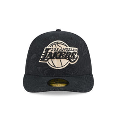 Los Angeles Lakers Three Looms Brushed Cotton 59FIFTY Fitted Hat