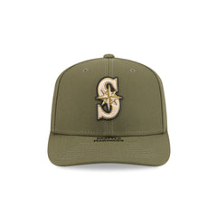 Seattle Mariners Armed Forces Day 2026 9SEVENTY Stretch-Snap Hat