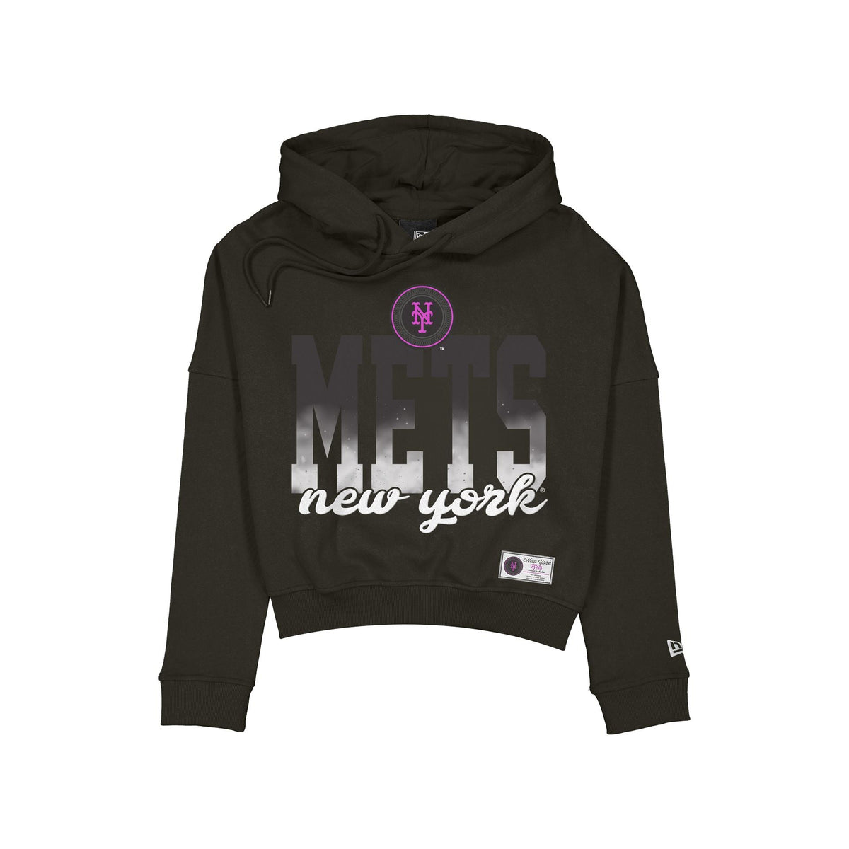 New York Mets 2026 City Connect Women's Cropped Hoodie