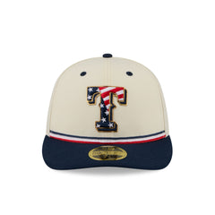 Texas Rangers Independence Day 2026 Low Profile 59FIFTY Fitted Hat