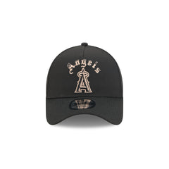 Los Angeles Angels Gothic Lettering 9FORTY A-Frame Snapback Hat