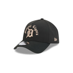 Detroit Tigers Gothic Lettering 9FORTY A-Frame Snapback Hat