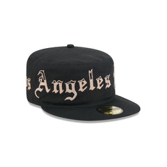 Los Angeles Dodgers Gothic Lettering Pillbox Hat
