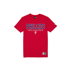 Philadelphia Phillies Throwback Pinstripe Varsity T-Shirt