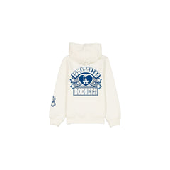 Los Angeles Dodgers Girls Chrome White Full-Zip Hoodie