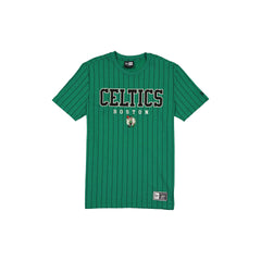 Boston Celtics Throwback Pinstripe Varsity T-Shirt