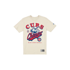 Chicago Cubs Throwback Batter Chrome White T-Shirt