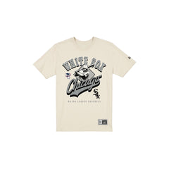 Chicago White Sox Throwback Batter Chrome White T-Shirt