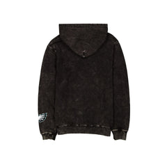 Philadelphia Eagles Logo Washed Black Hoodie