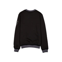 Las Vegas Raiders Throwback Boucle Black Crewneck