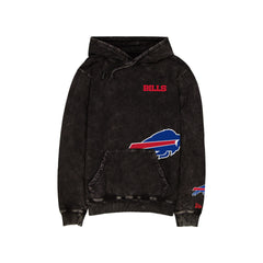 Buffalo Bills Logo Washed Black Hoodie