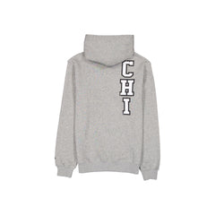 Chicago Bulls Heather Gray Varsity Hoodie