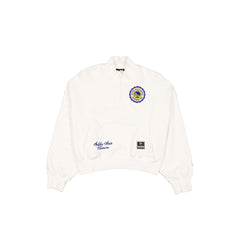 Golden State Warriors Women's Chrome White Quarter Zip