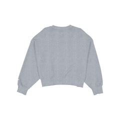 Dallas Cowboys Women's Heather Gray Glitter Crewneck