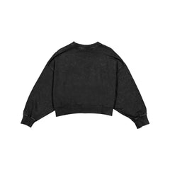 Los Angeles Lakers Women's Throwback Cropped Washed Crewneck