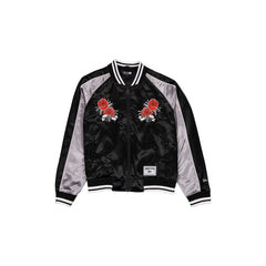 Chicago White Sox Women's Floral Satin Varsity Jacket
